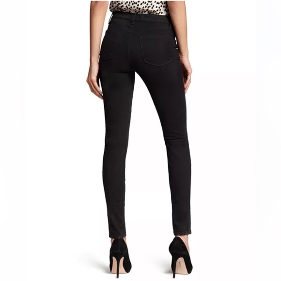 J Brand Stretch Black Skinny Pants Sz 28 - Picture 8 of 9